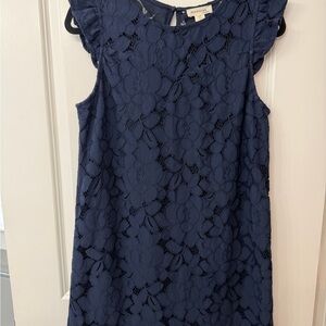 Monteau Midnight Blue Lace Dress